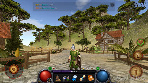 World of rest: Online RPG capture d'écran 1