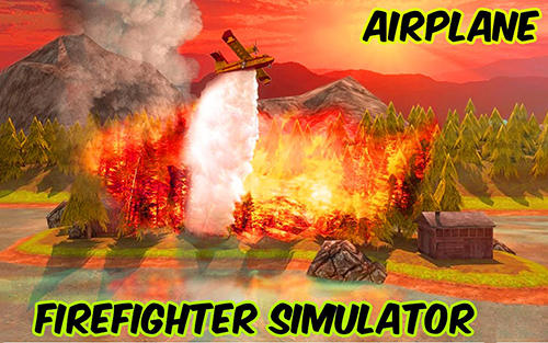 Airplane firefighter simulator captura de pantalla 1
