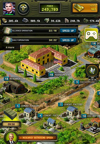 Vietnam war: Platoons für Android