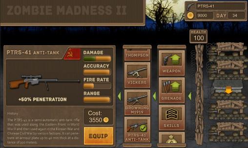 Zombie madness 2屏幕截圖1
