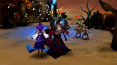 Hero legion online: 3D real time tactical MMO RPG скриншот 1