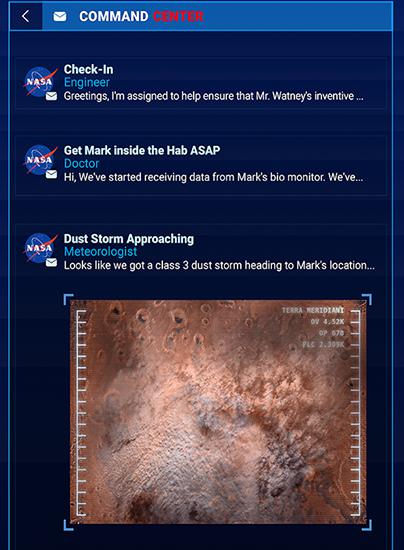 The martian: Official game for Android