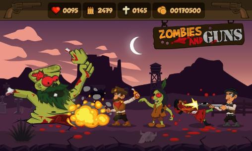 Zombies and guns capture d'écran 1
