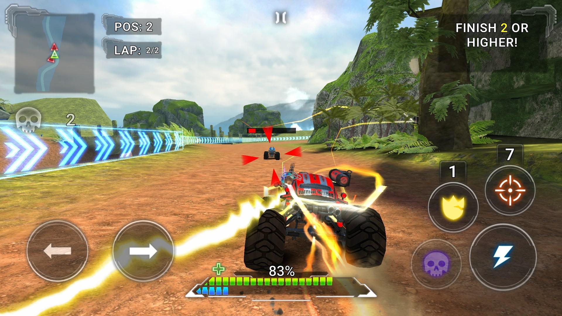 RACE - Rocket Arena Car Extreme capture d'écran 1