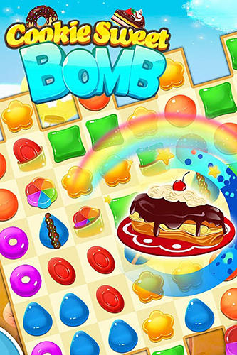 Cookie sweet bomb icon