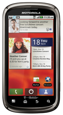 Motorola CLIQ 2 Apps