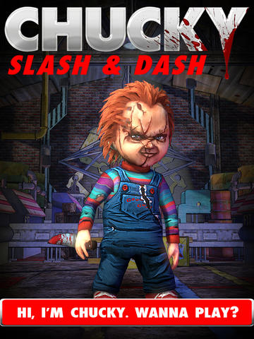 logo Chucky: Raja y corre