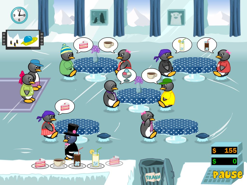 Penguin Diner Dash:Restaurant Story by Fuya Tong
