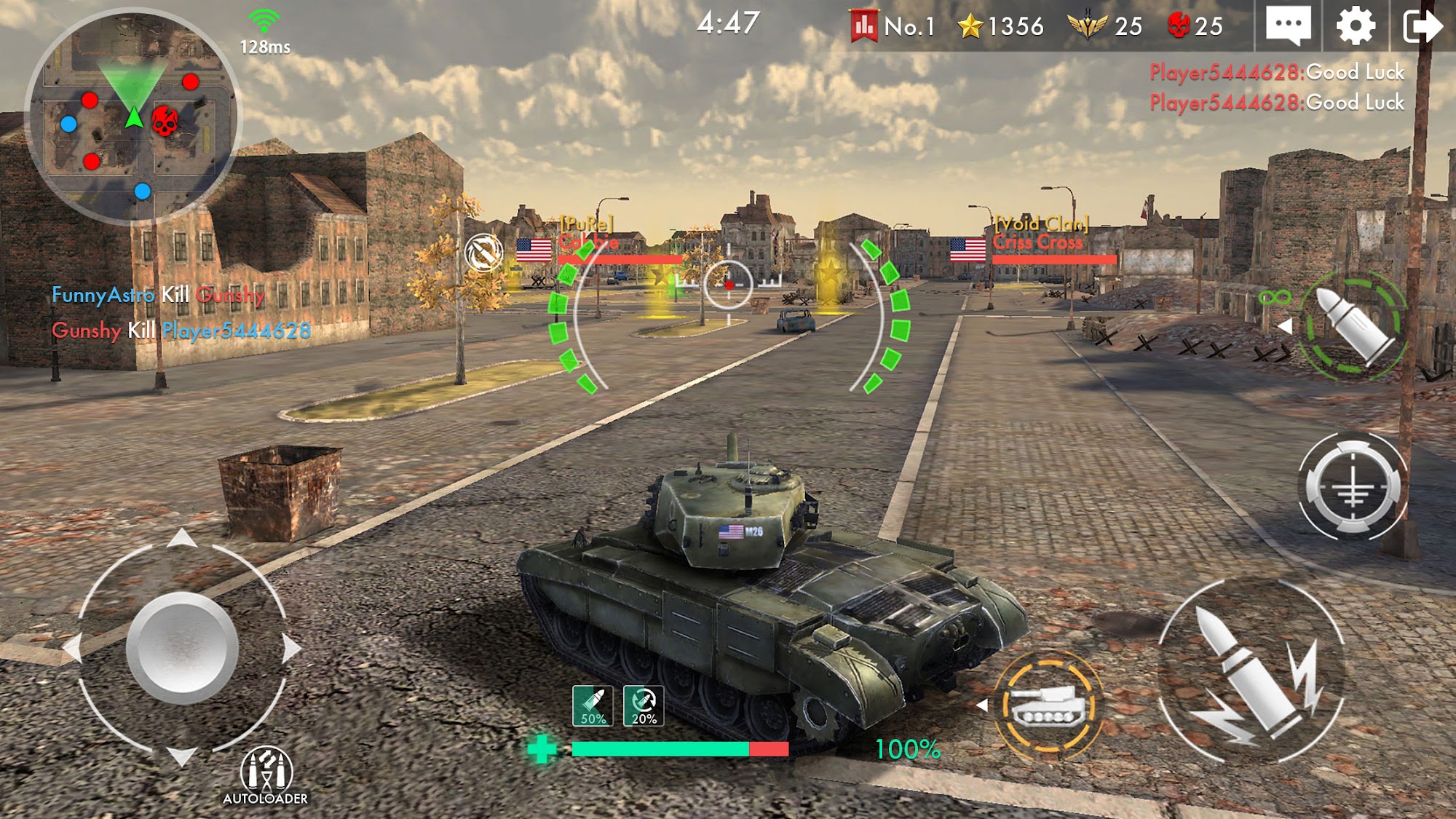 Tank Warfare: PvP Battle Game for Android