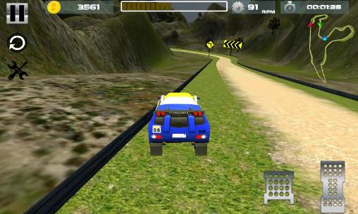 Fast rally racer: Drift 3D captura de tela 1