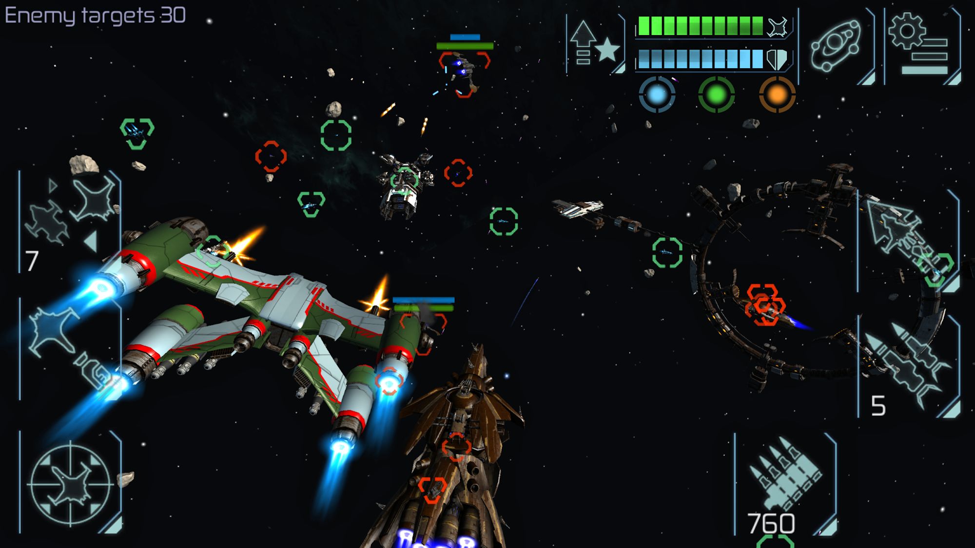 Space Commander: War and Trade captura de pantalla 1