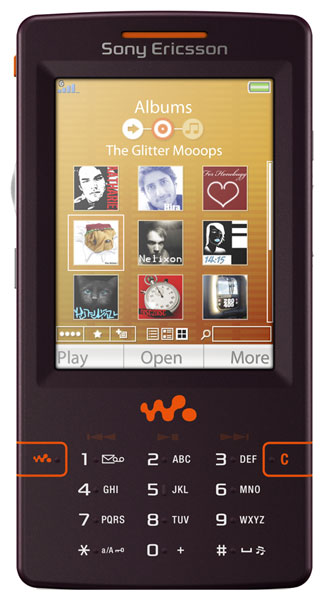 мелодии на звонок Sony-Ericsson W950i