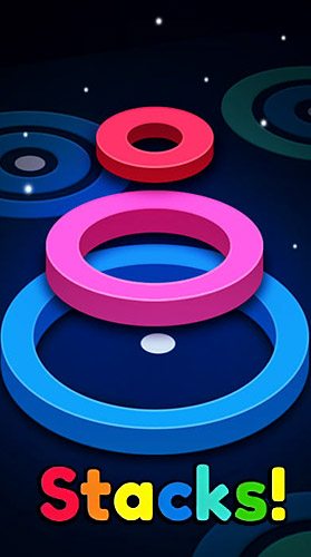 Stackz: Put the rings on. Color puzzle screenshot 1