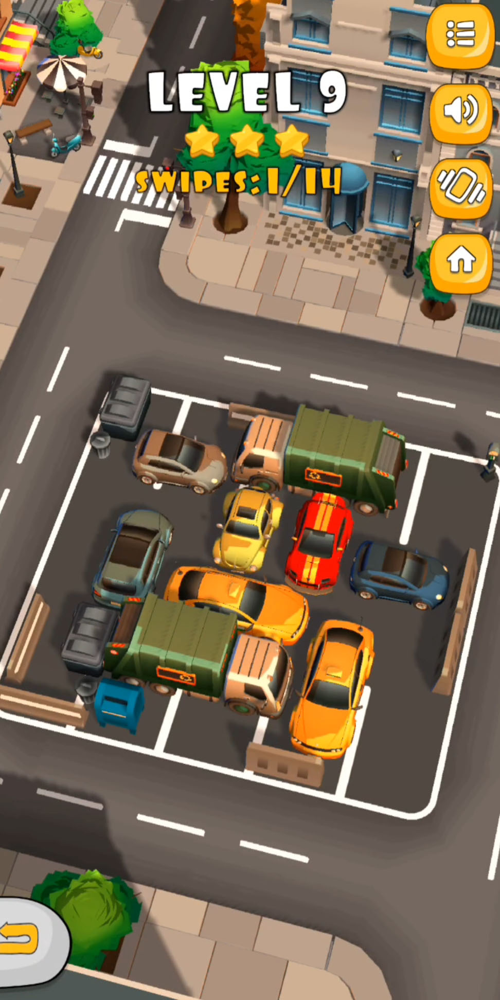 Parking Swipe - 3D Cars Puzzle Jam for Android