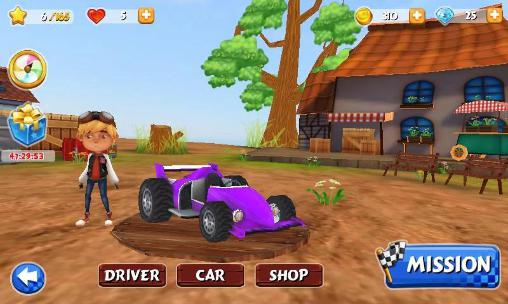 Kart racer 3D скріншот 1