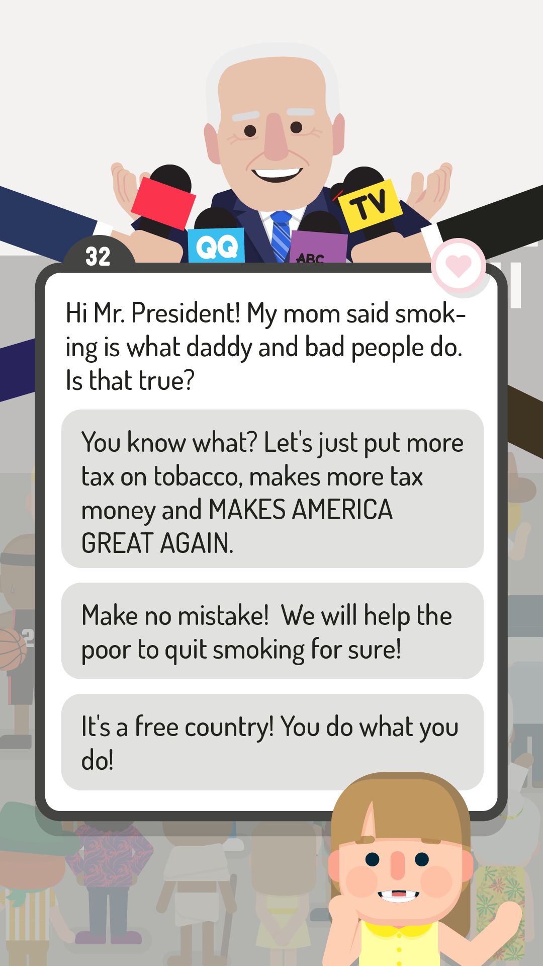 Hey! Mr. President - 2020 Election Simulator for Android