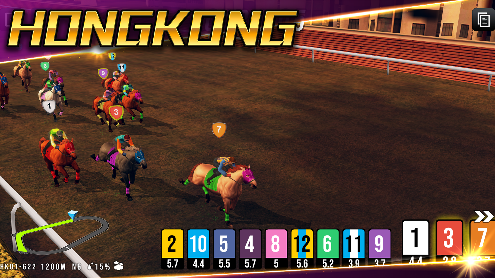 Power Derby - Live Horse Racing Game скріншот 1