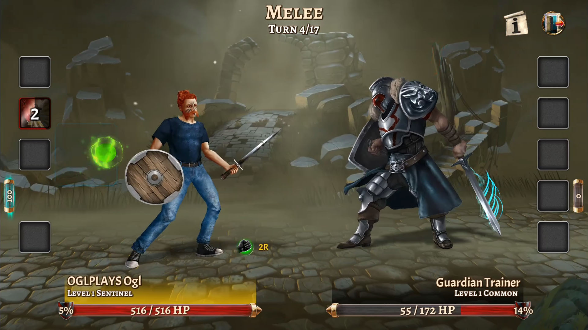 Eterna: Heroes Fall - Deep RPG screenshot 1