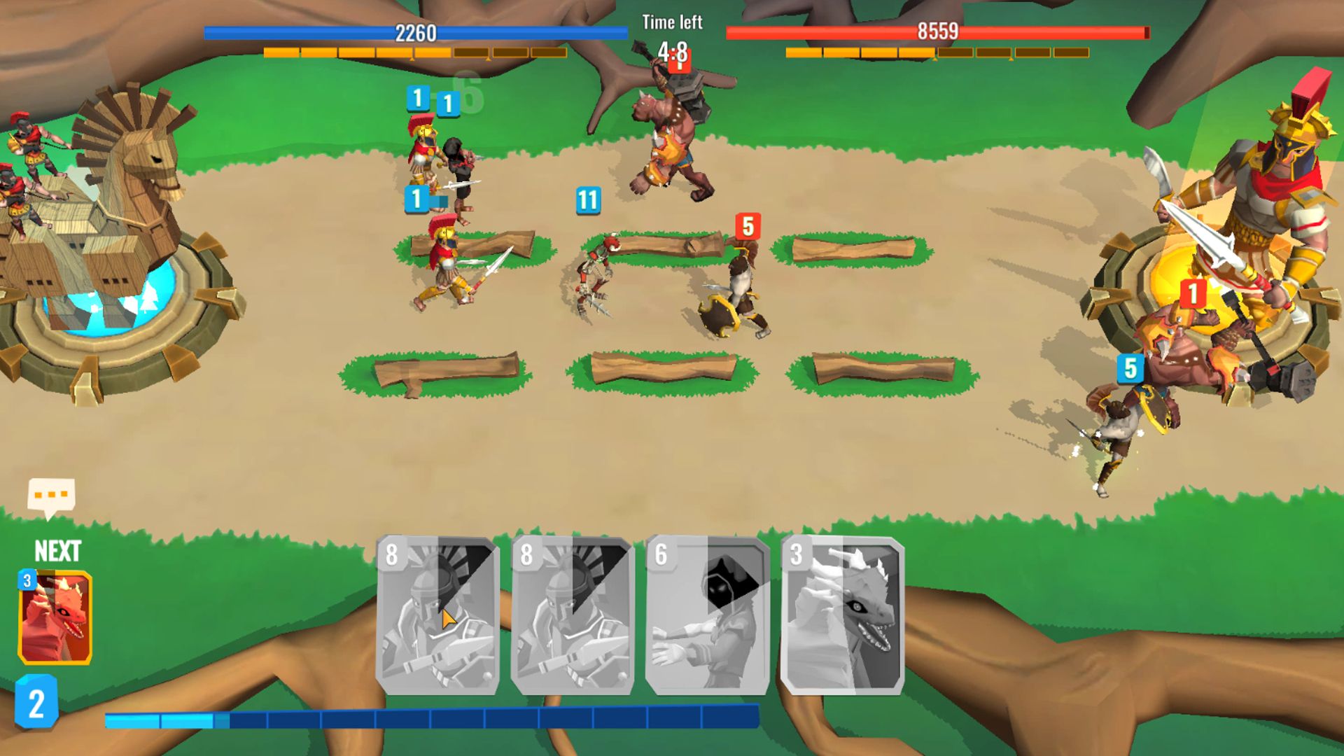 Trojan War 2: Clash Cards Game for Android