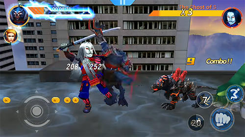 Ninja wolfman: Street fighter captura de pantalla 1