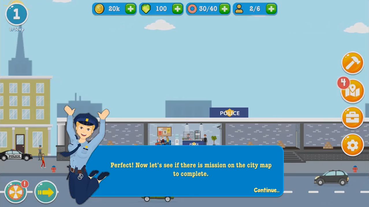 Police Inc: Tycoon police station builder cop game for Android