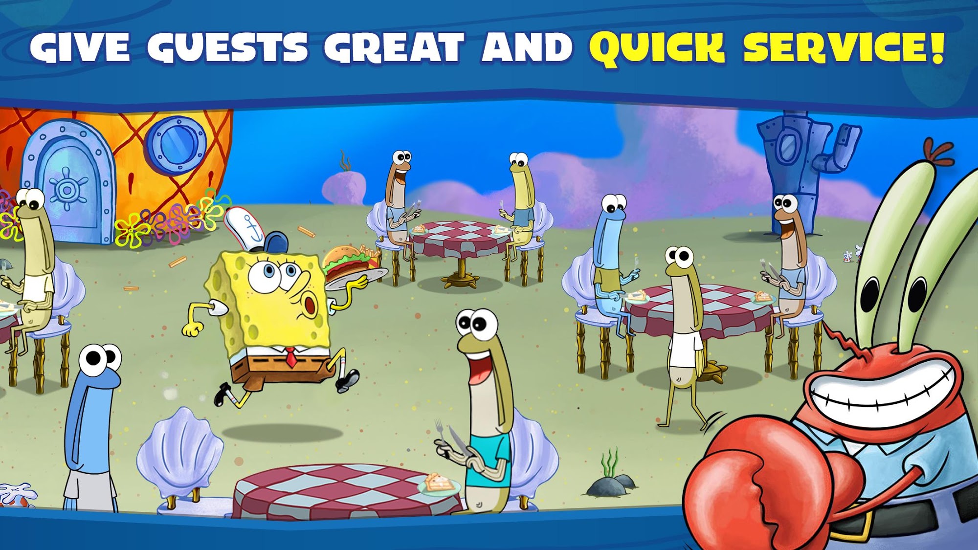 SpongeBob: Krusty Cook-Off для Android