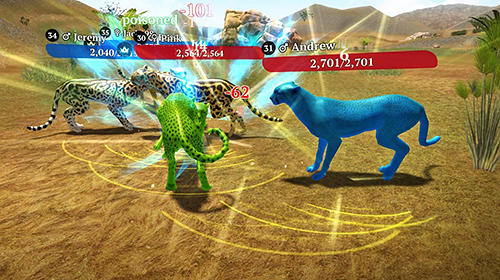 The cheetah: Online simulator für Android