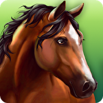 Horse hotel: Care for horses Symbol
