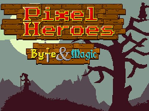 logo Héroes de píxel: Byte y magia