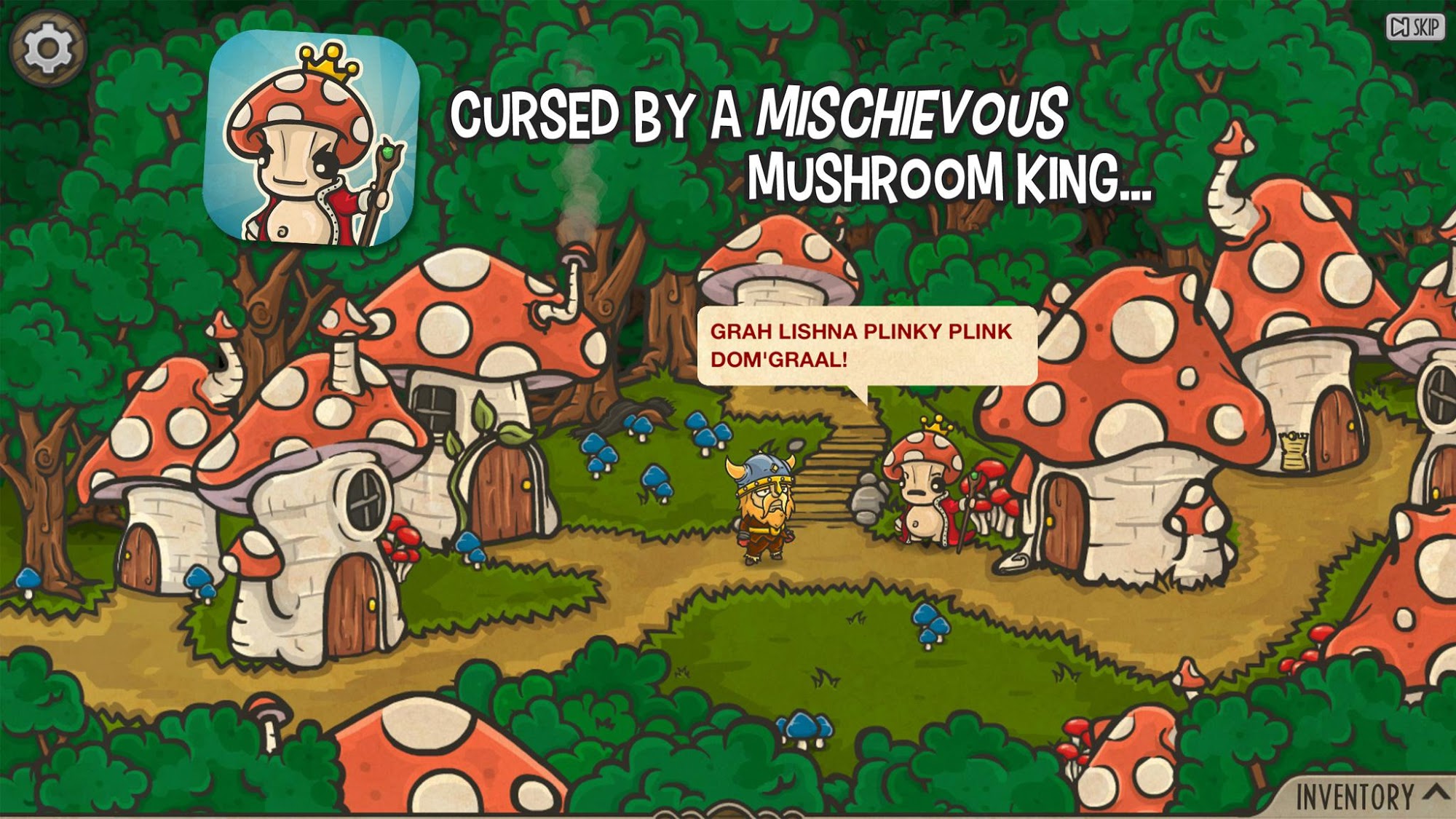 The Curse of the Mushroom King for Android