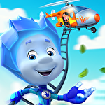 The fixies: The fixies helicopter masters. Fiksiki: Building games fix it free games for kids іконка