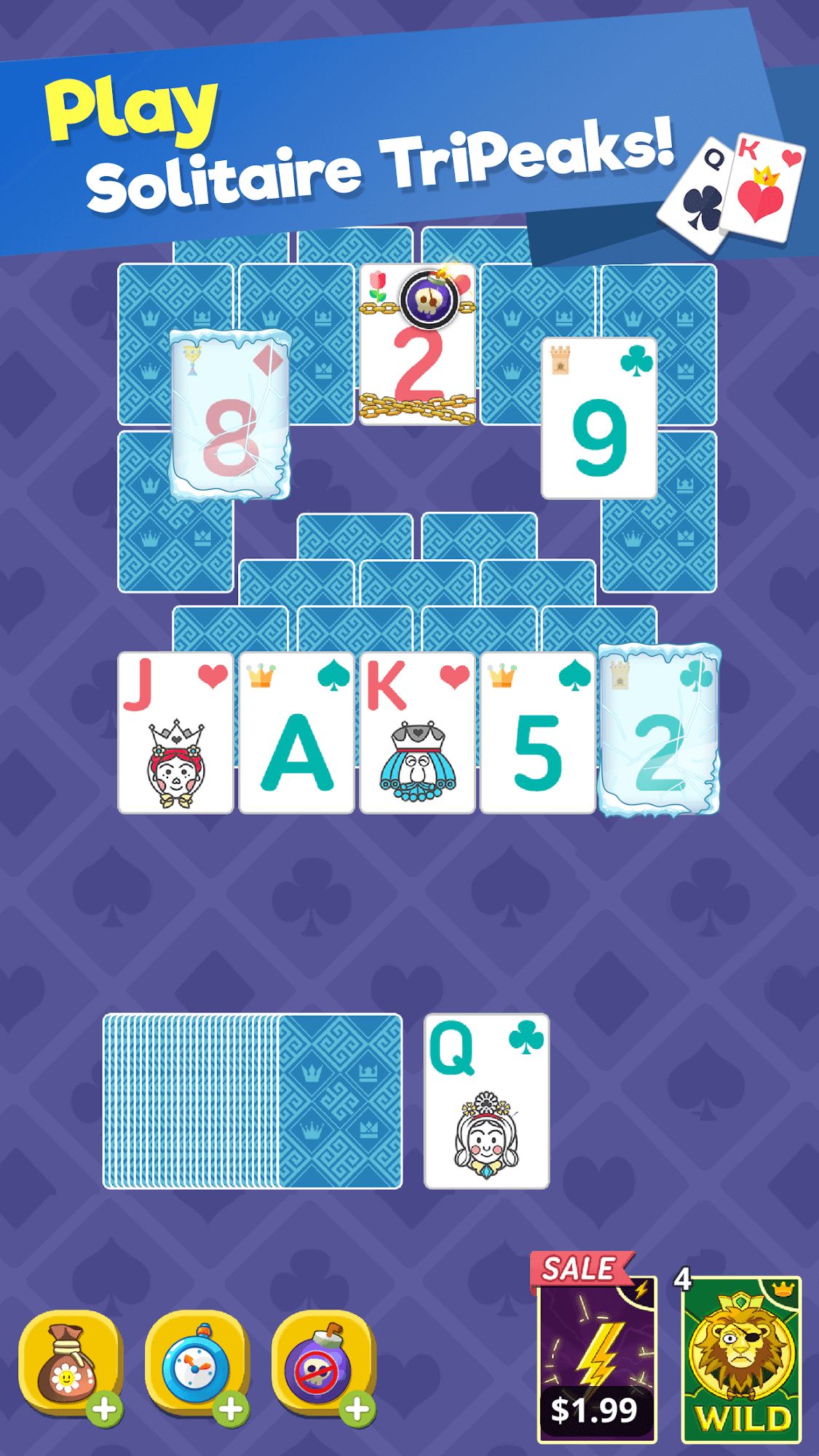 Theme Solitaire Tripeaks Tri Tower PV for Android