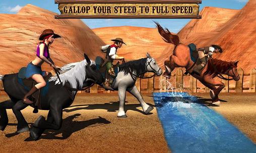 Texas: Wild horse race 3D pour Android