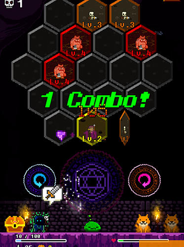 Hexagon dungeon für Android