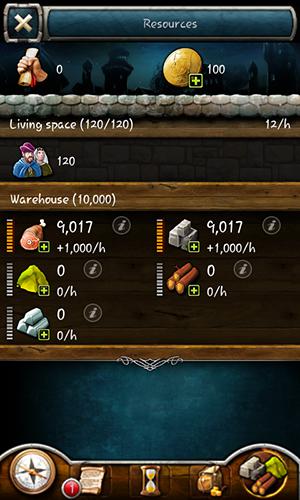 Grimfall: Strategy game captura de pantalla 1