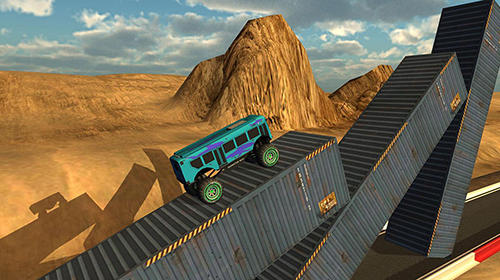 Monster trucks X: Mega bus race for Android