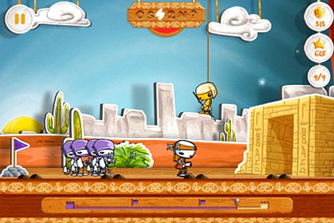 Battle of puppets for iPhone