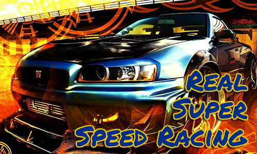 Real super speed racing icon