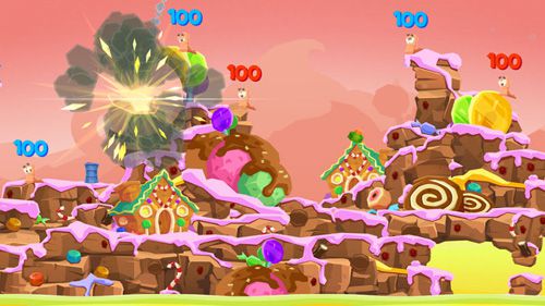 Shooter-Spiele Worms 4