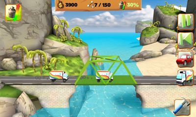 Bridge Constructor Playground captura de pantalla 1