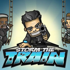 Storm the train icon