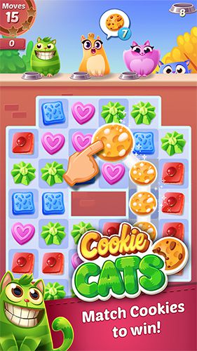 iPhone向けのCookie cats無料 