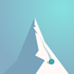 Chilly snow ski icono