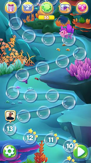 Finding fish frenzy: Seashells pour Android