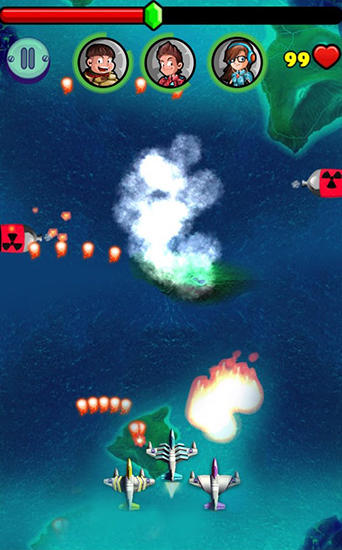 Air combat: 3 fighters for Android