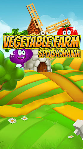 Vegetable farm splash mania icon