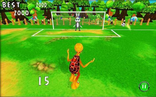 Hare vs turtle soccer pour Android