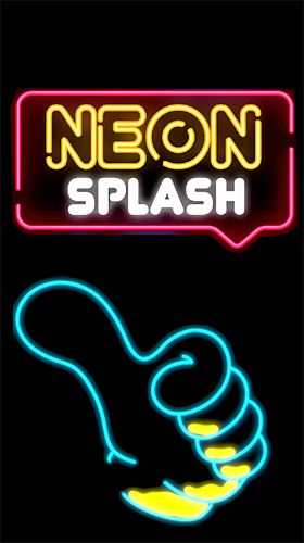 Neon splash for iPhone