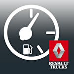 Truck Fuel Eco Driving Symbol