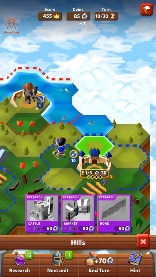 Hexapolis: Turn Based Civilization Battle 4X Game for Android